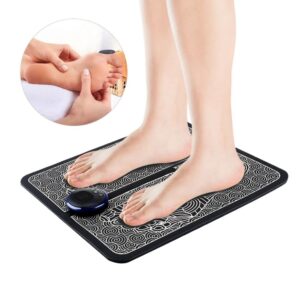 1x Ems Foot Massager - Electric Foot Massager Mat Fo - Muscle Stimulation Foot Massager Pad For All